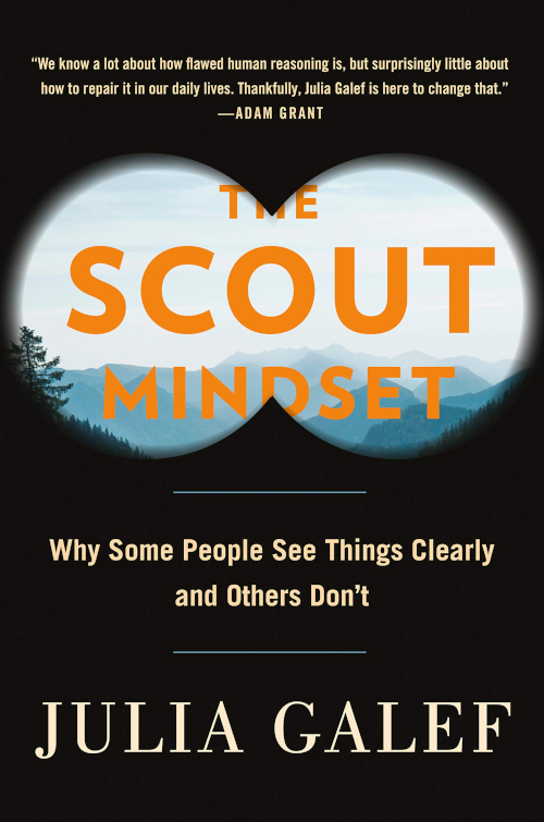 The Scout Mindset cover
